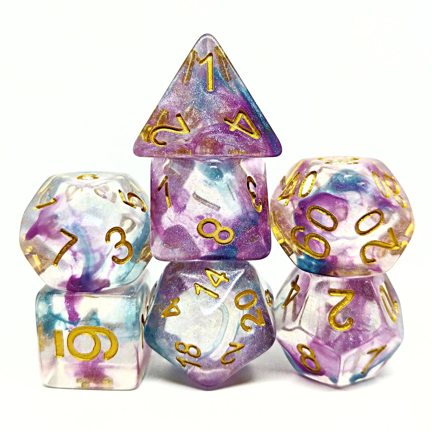 Aether Essence Polyhedral Dice Set - Arcana Vault