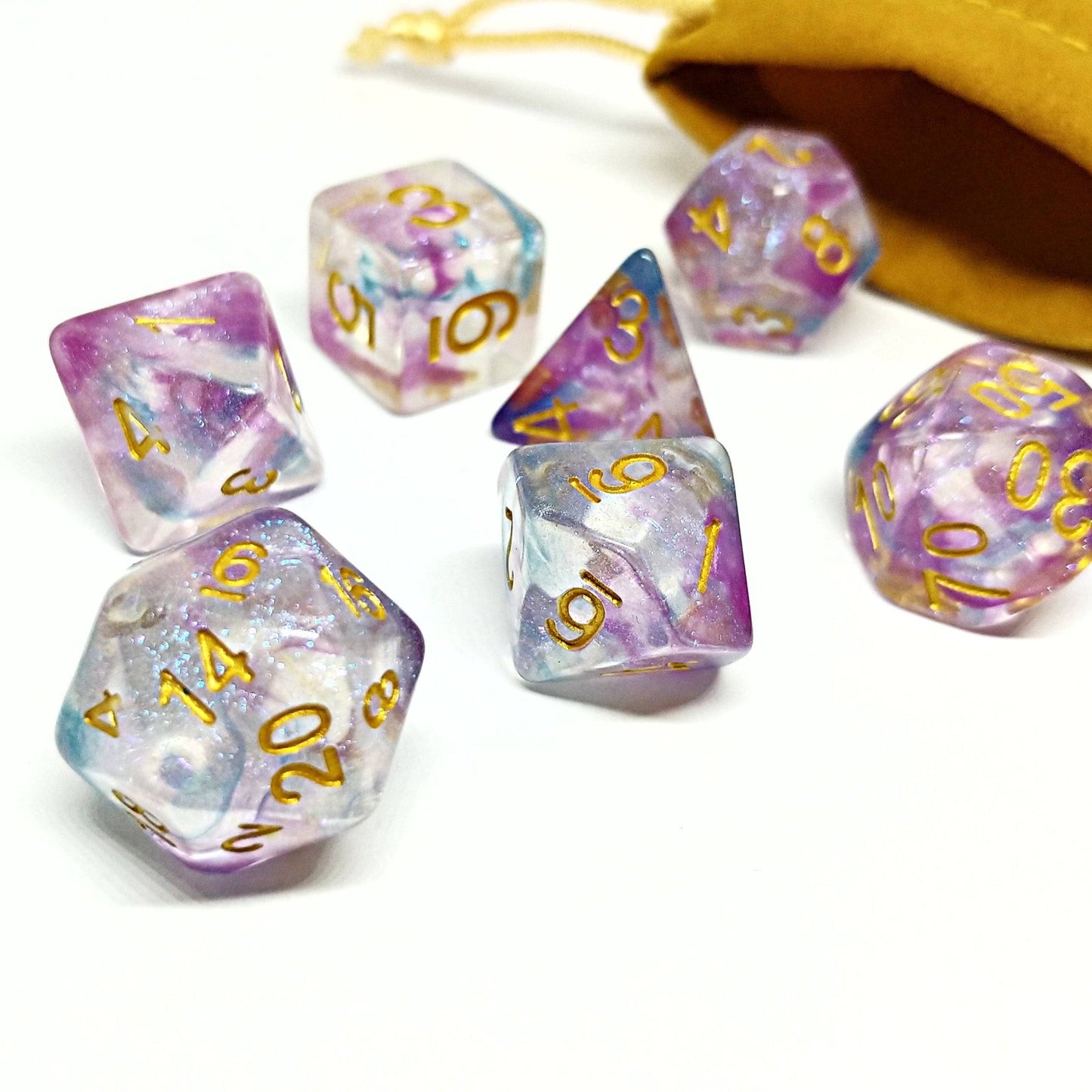Aether Essence Polyhedral Dice Set - Arcana Vault