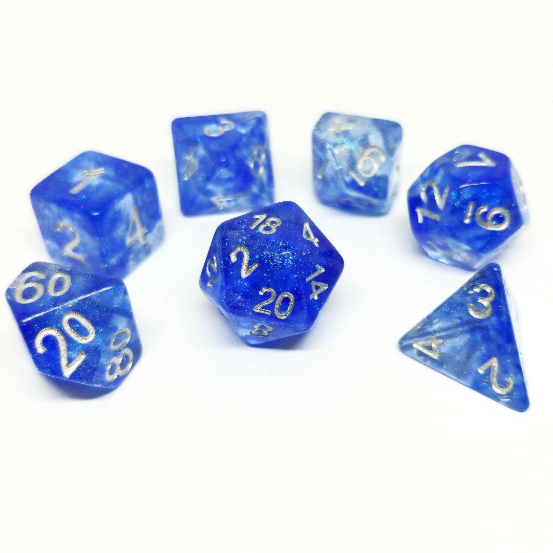 Chillvapor Polyhedral Dice Set - Arcana Vault