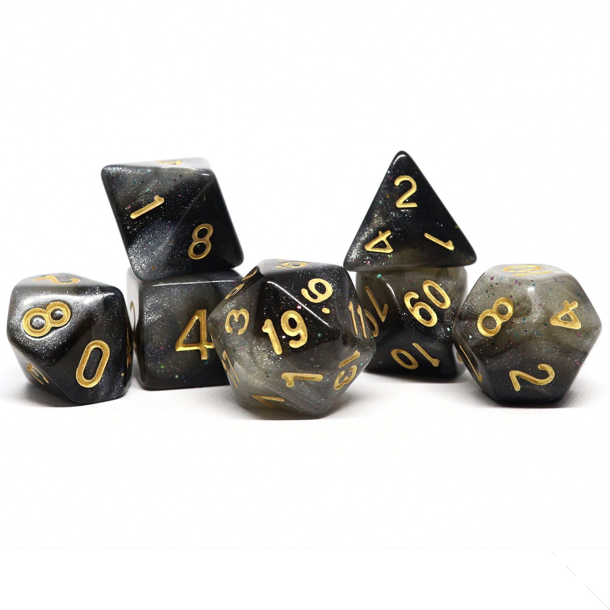 Darkstar Polyhedral Dice Set - Arcana Vault