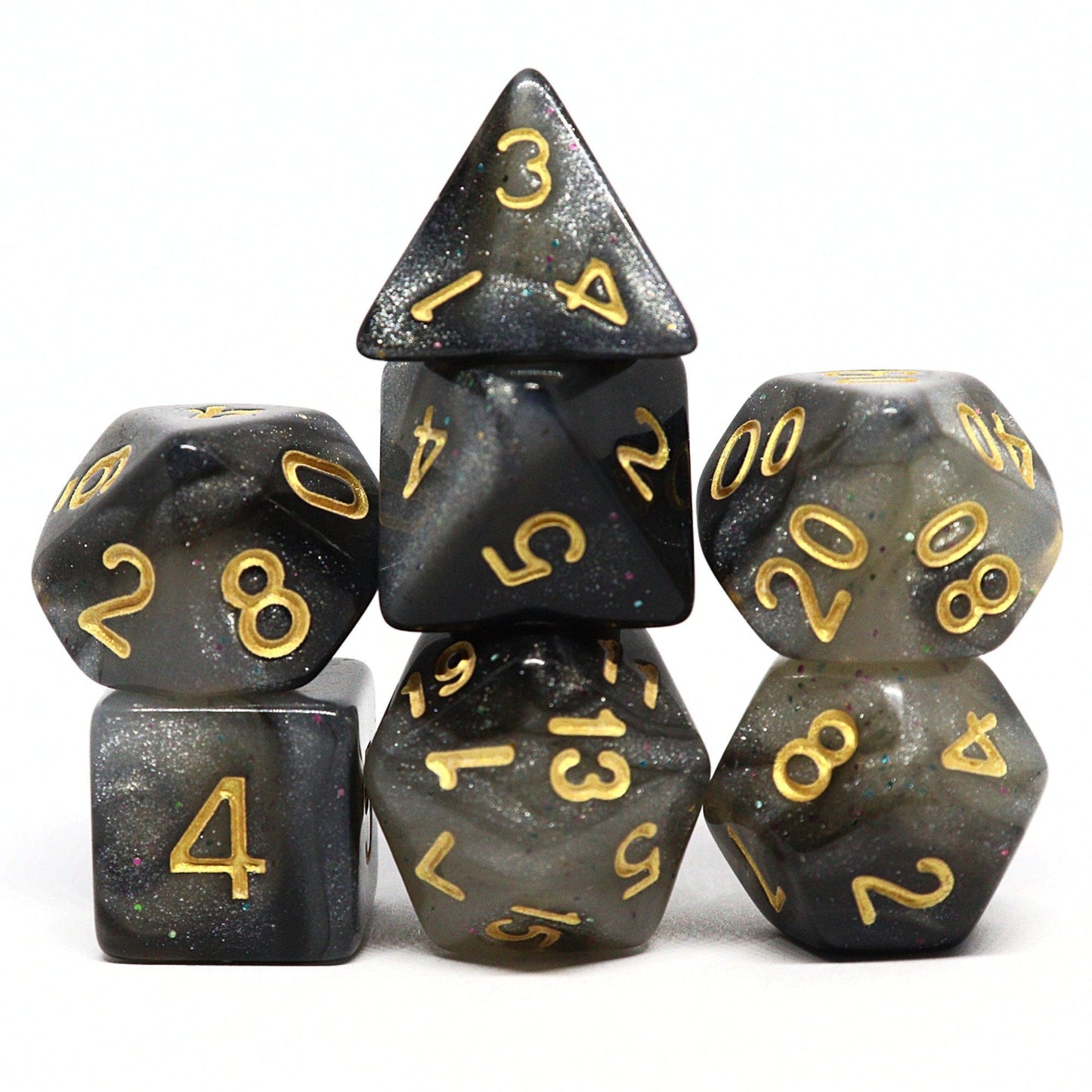 Darkstar Polyhedral Dice Set - Arcana Vault