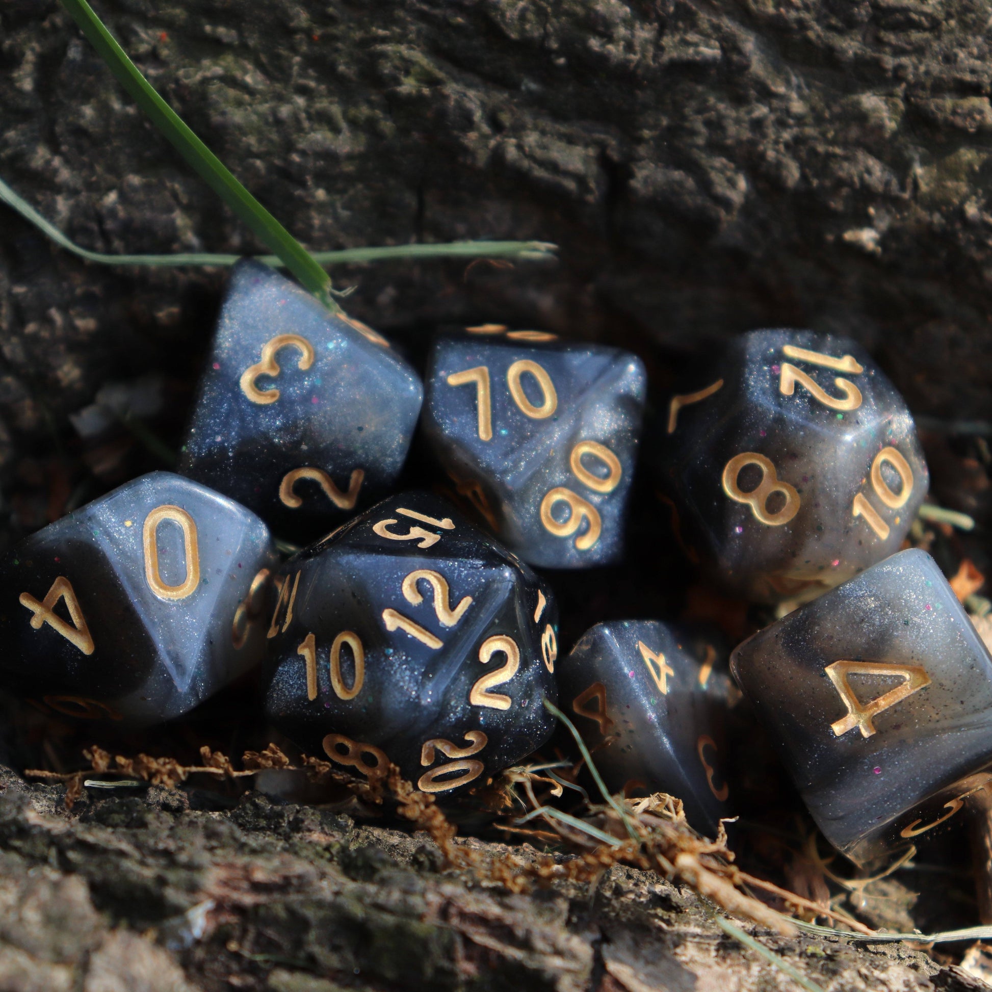 Darkstar Polyhedral Dice Set - Arcana Vault