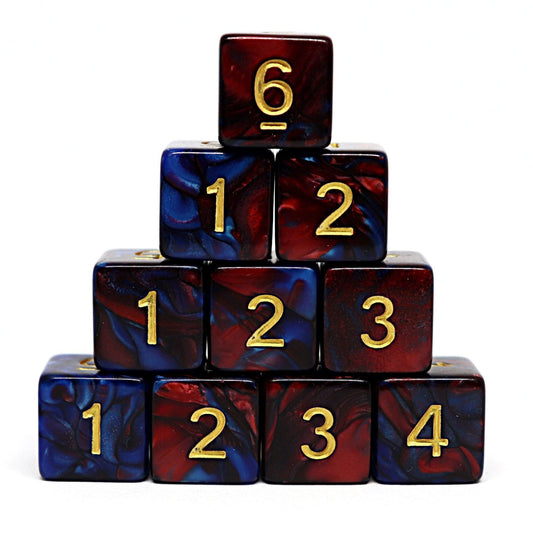 Doom's Barrow D6 Set (10pc) - Arcana Vault