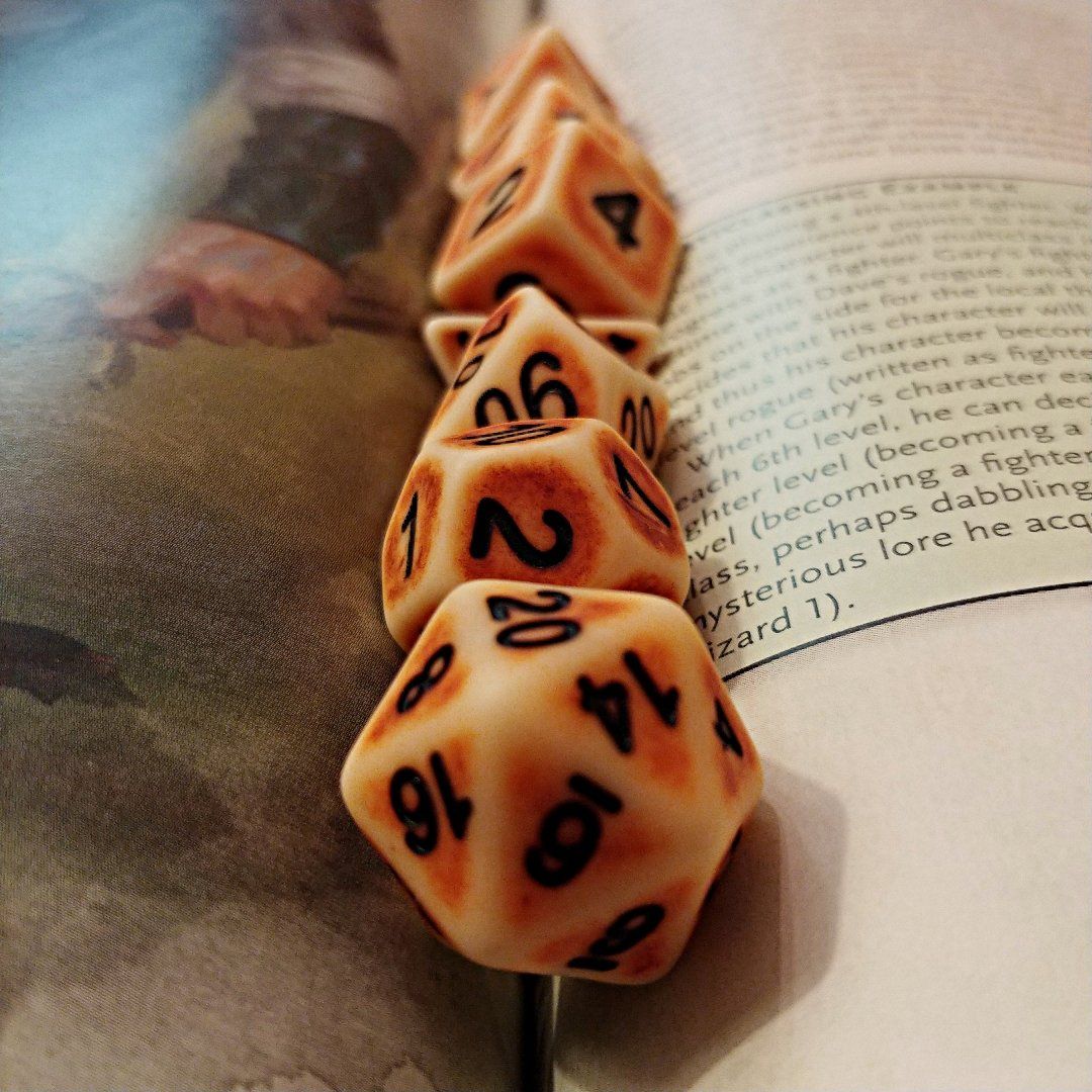Draconia Polyhedral Dice Set - Arcana Vault