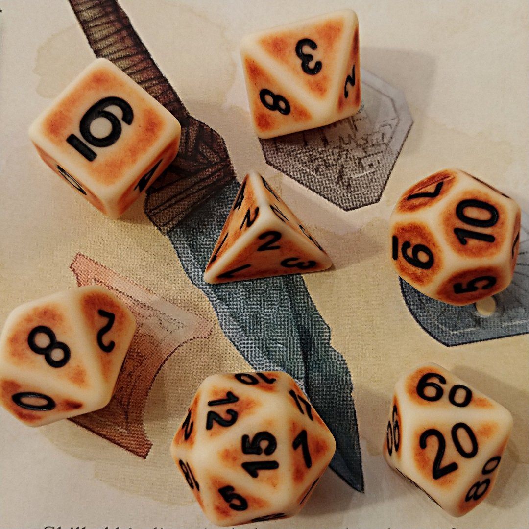 Draconia Polyhedral Dice Set - Arcana Vault