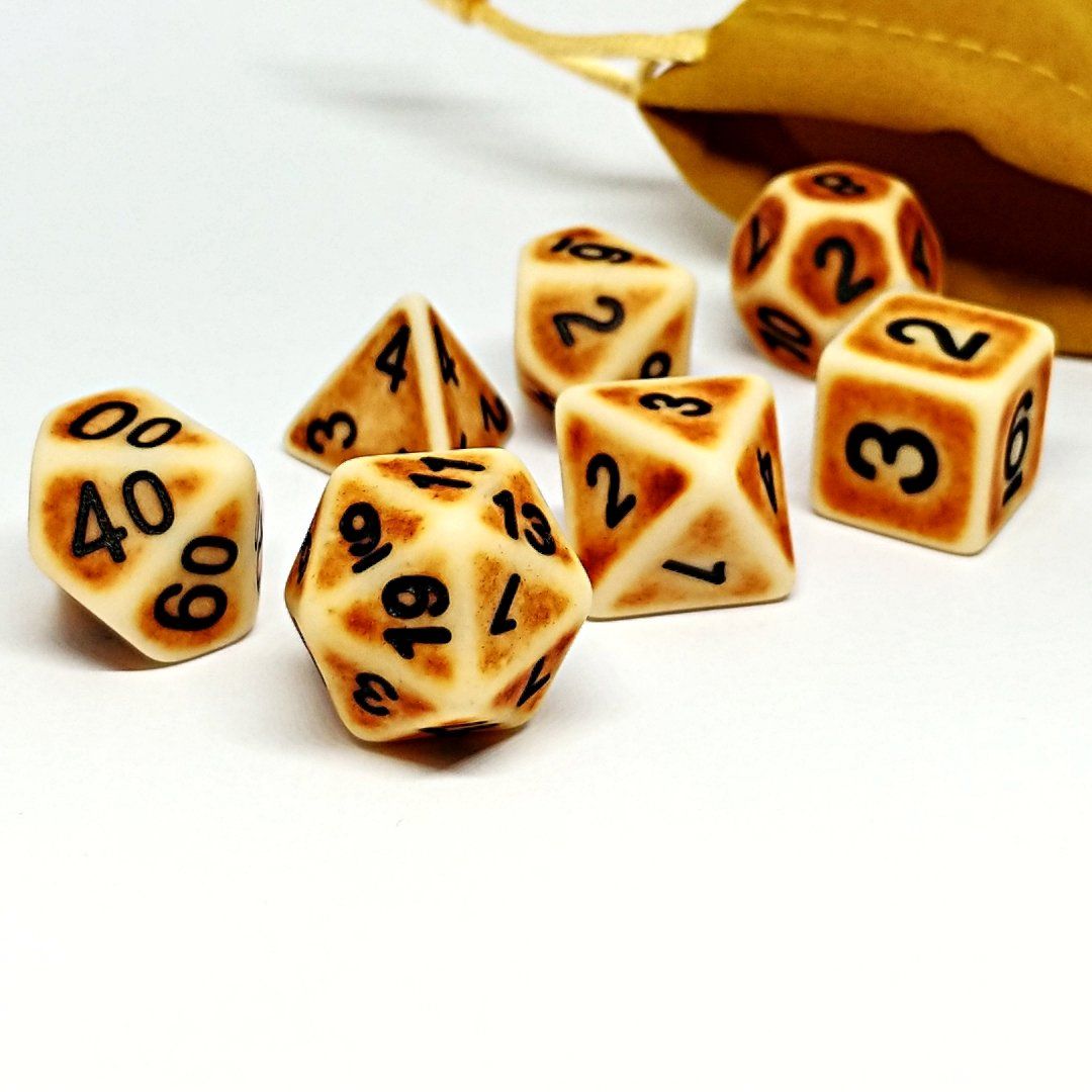 Draconia Polyhedral Dice Set - Arcana Vault
