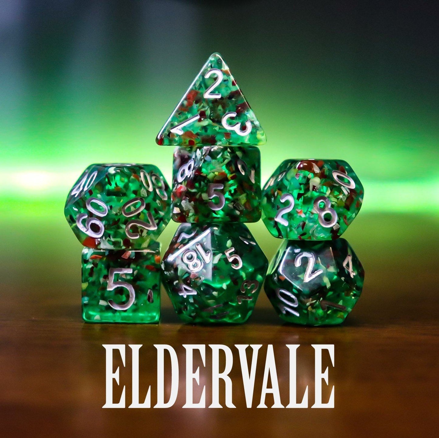 Eldervale Polyhedral Dice Set - Arcana Vault