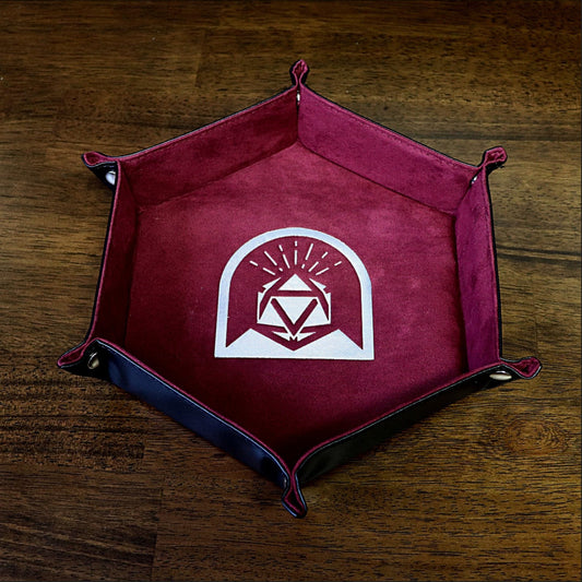 Hex Roller Dice Tray - Purple - Arcana Vault