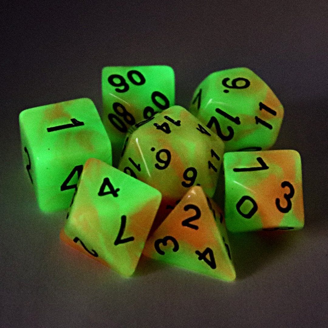 Lucidity Polyhedral Dice Set - Arcana Vault