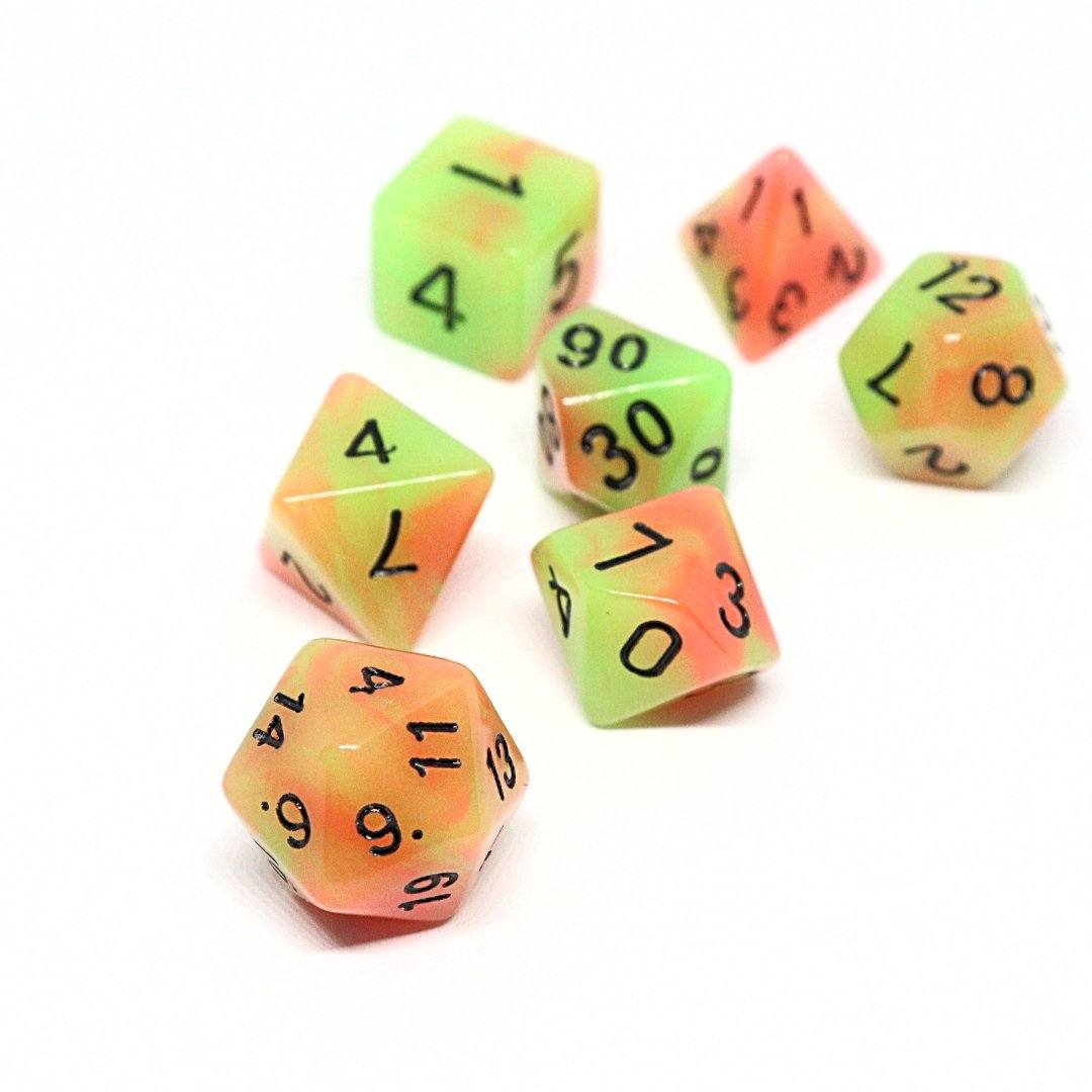 Lucidity Polyhedral Dice Set - Arcana Vault