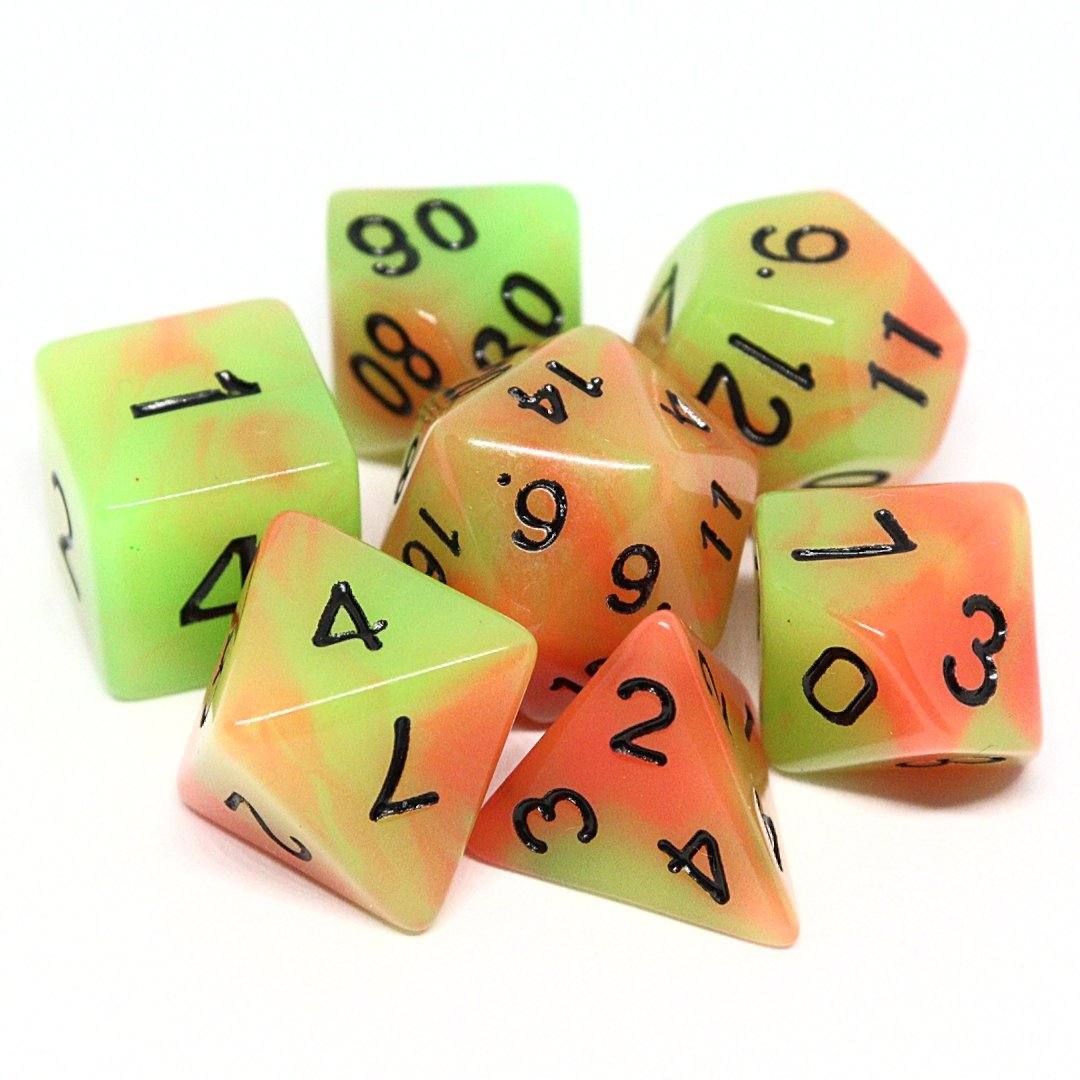 Lucidity Polyhedral Dice Set - Arcana Vault