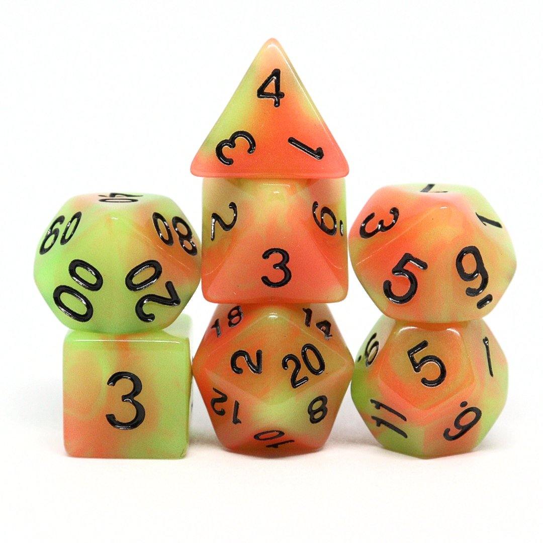 Lucidity Polyhedral Dice Set - Arcana Vault