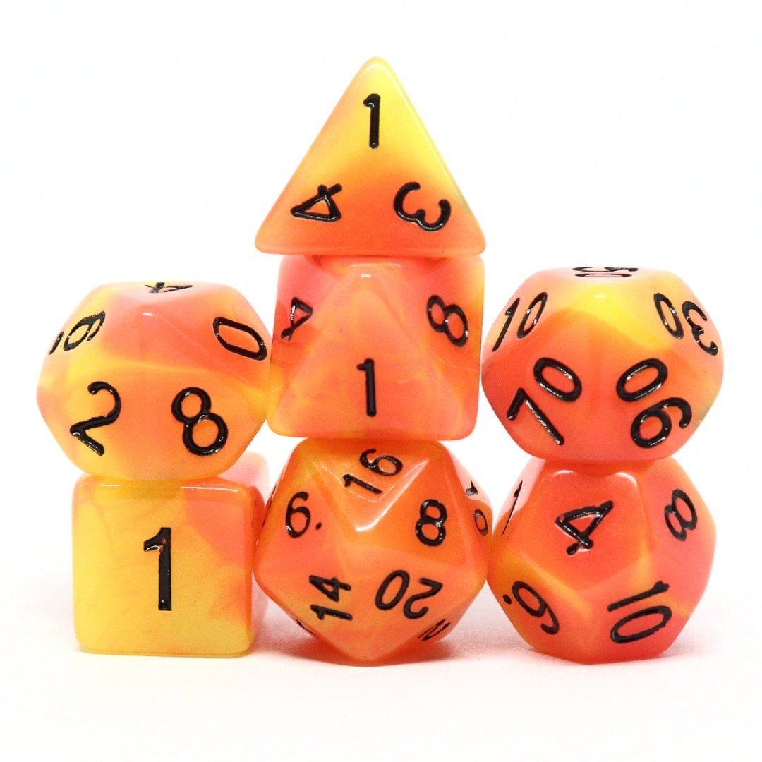 Lumina Polyhedral Dice Set - Arcana Vault