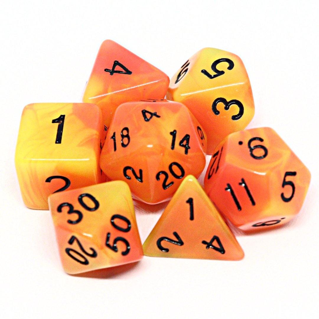 Lumina Polyhedral Dice Set - Arcana Vault