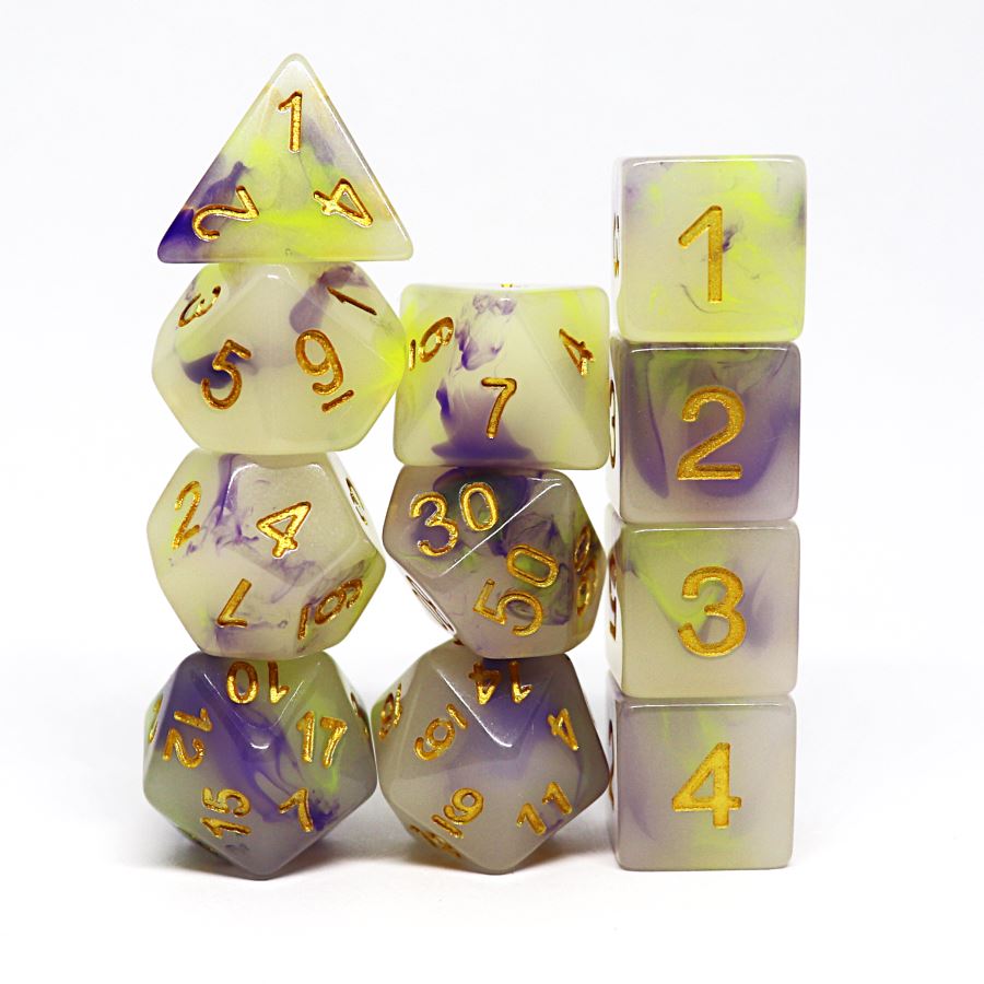 Sagewind 11pc Polyhedral Dice Set - Arcana Vault