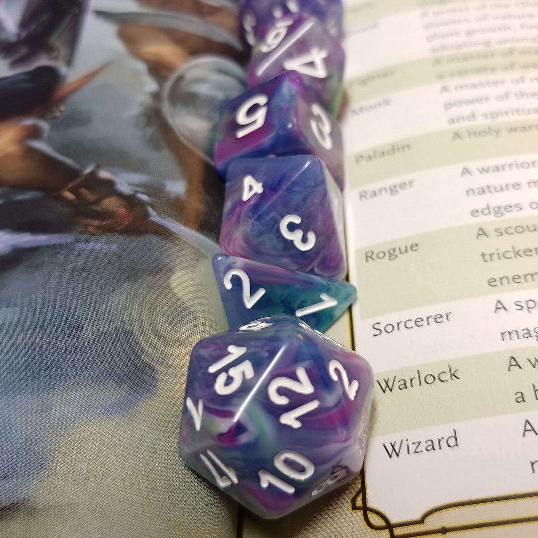 Soul Rift Polyhedral Dice Set - Arcana Vault