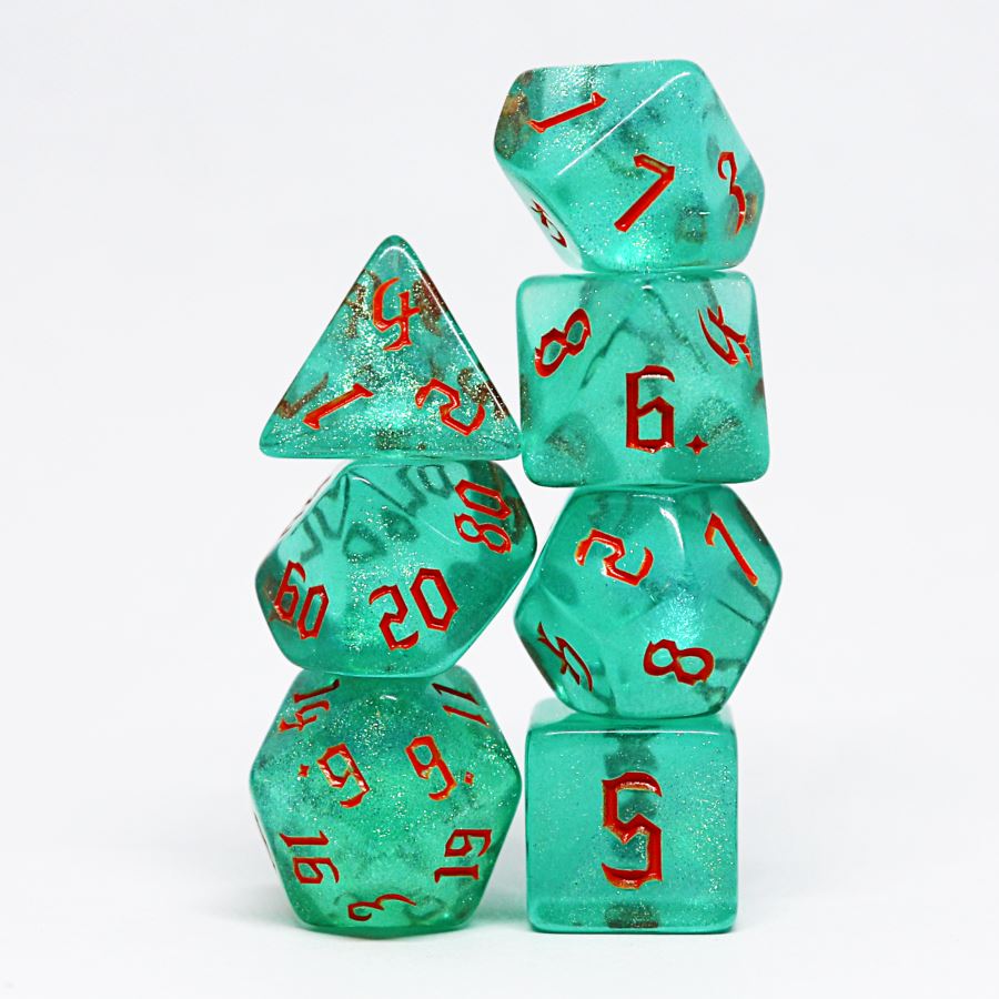 Tashania Polyhedral Dice Set