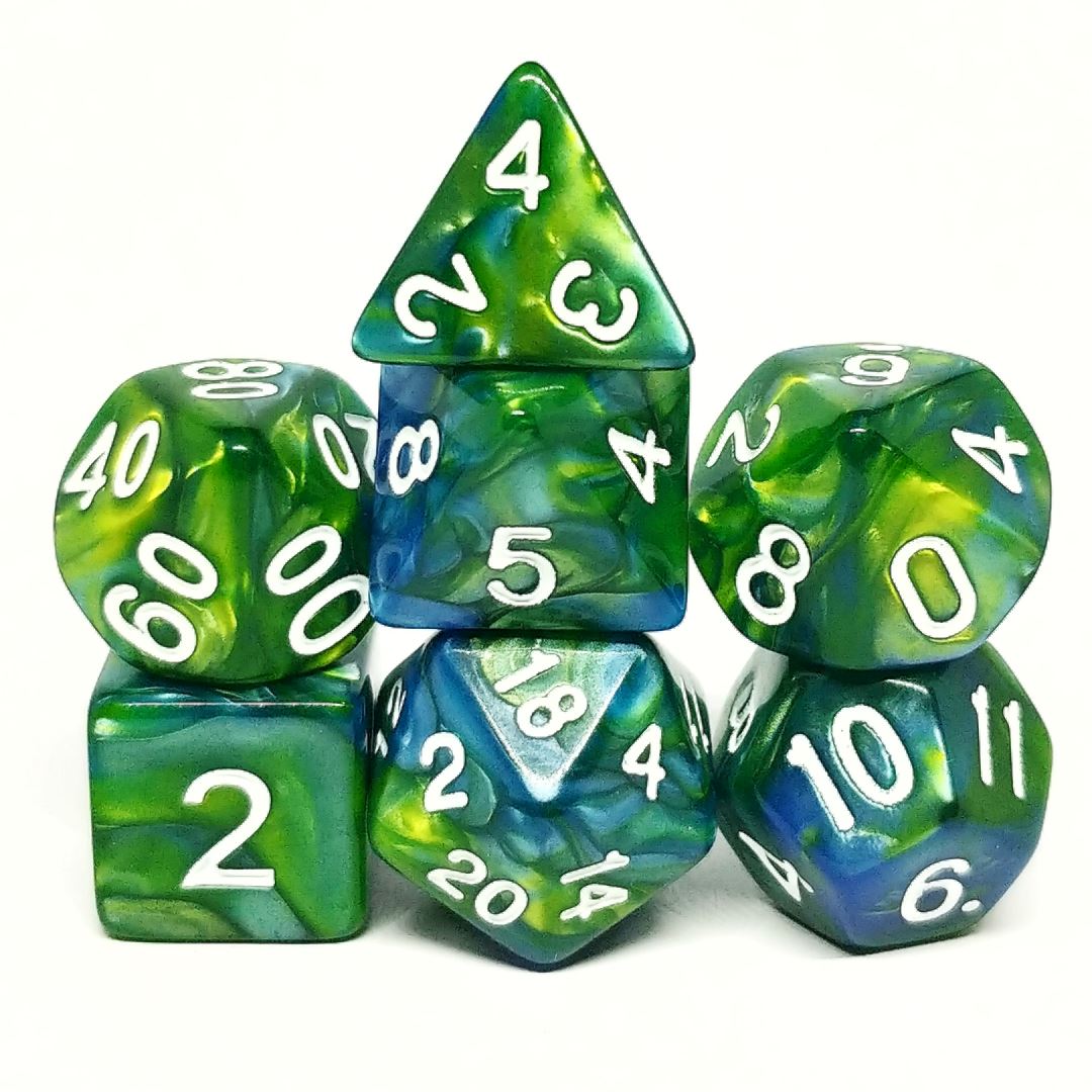 Earthcaller Polyhedral Dice Set - Arcana Vault