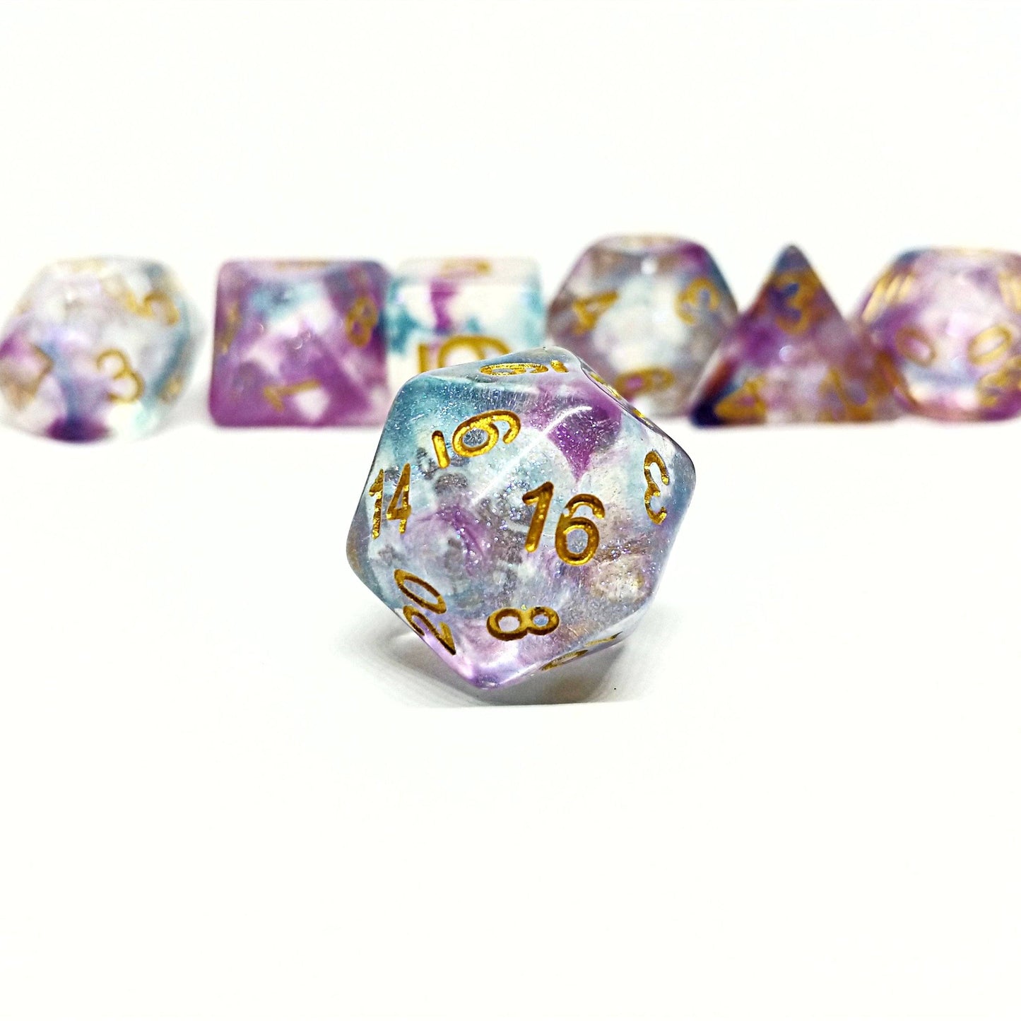 Aether Essence Polyhedral Dice Set - Arcana Vault