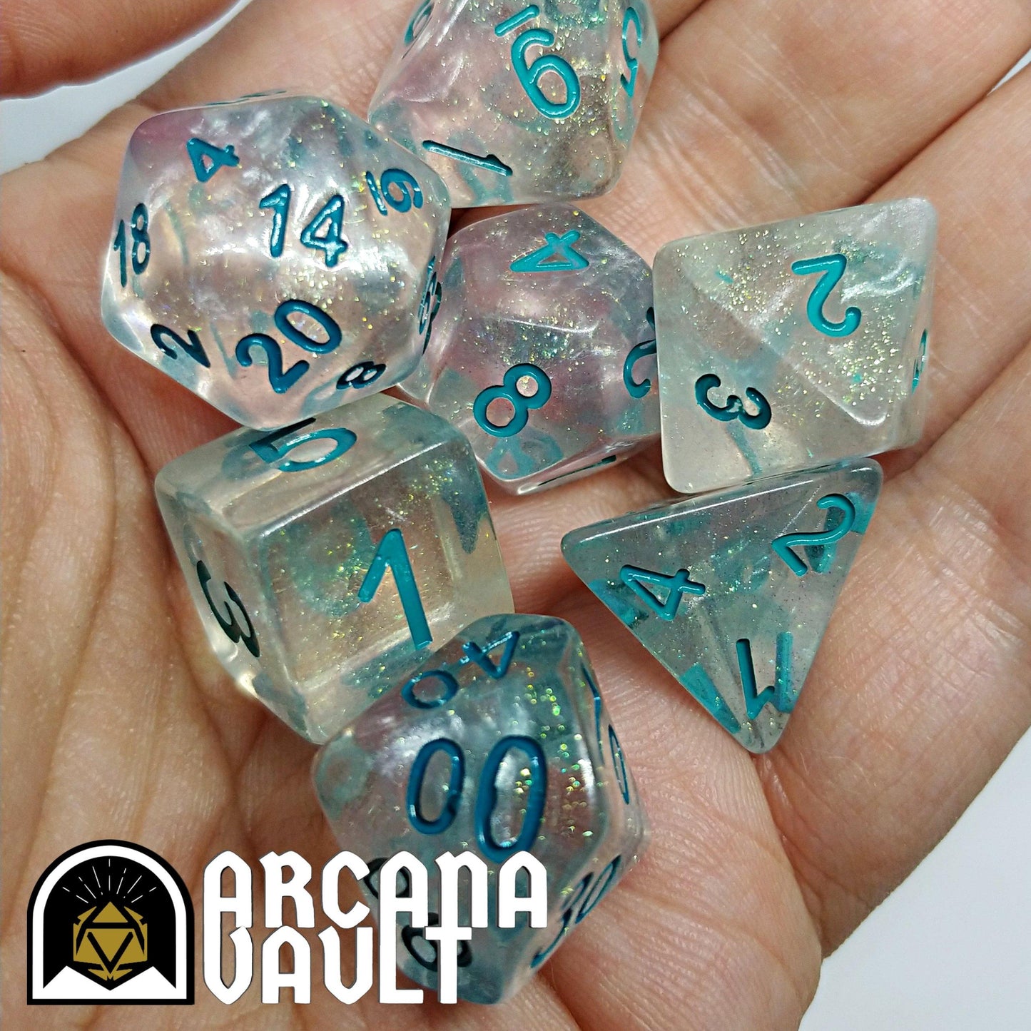 Arcana Black Mystery Dice Pack - Arcana Vault