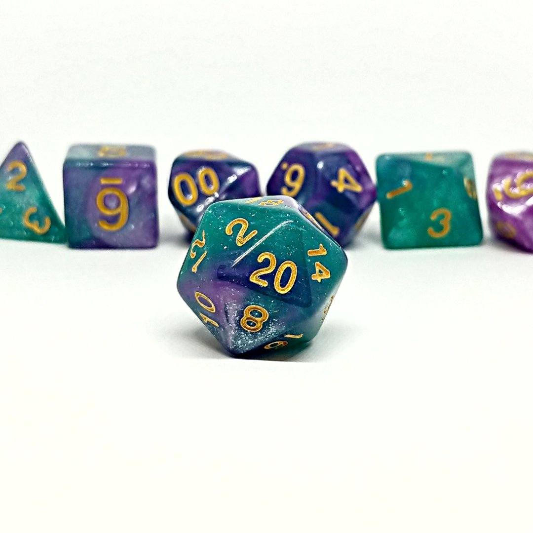 Astral Gaze Polyhedral Dice Set - Arcana Vault