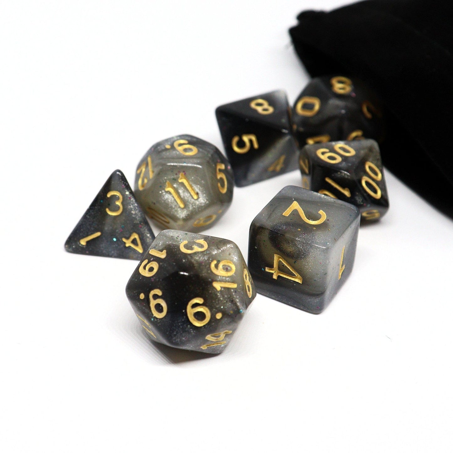 Darkstar Polyhedral Dice Set - Arcana Vault