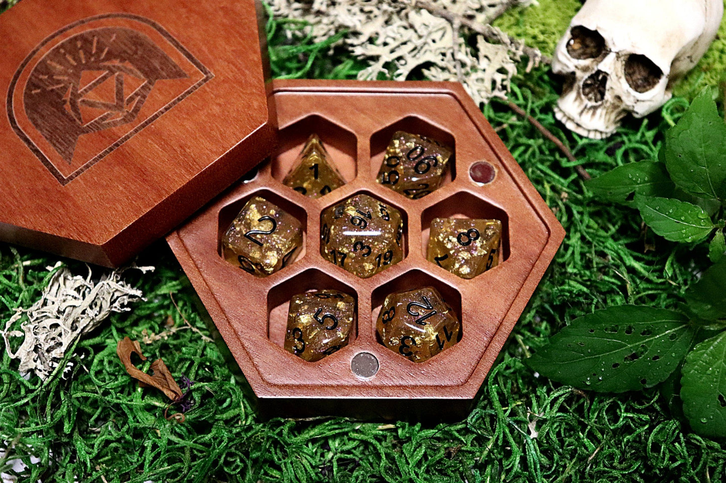 Hex Guardian Dice Box - Arcana Vault