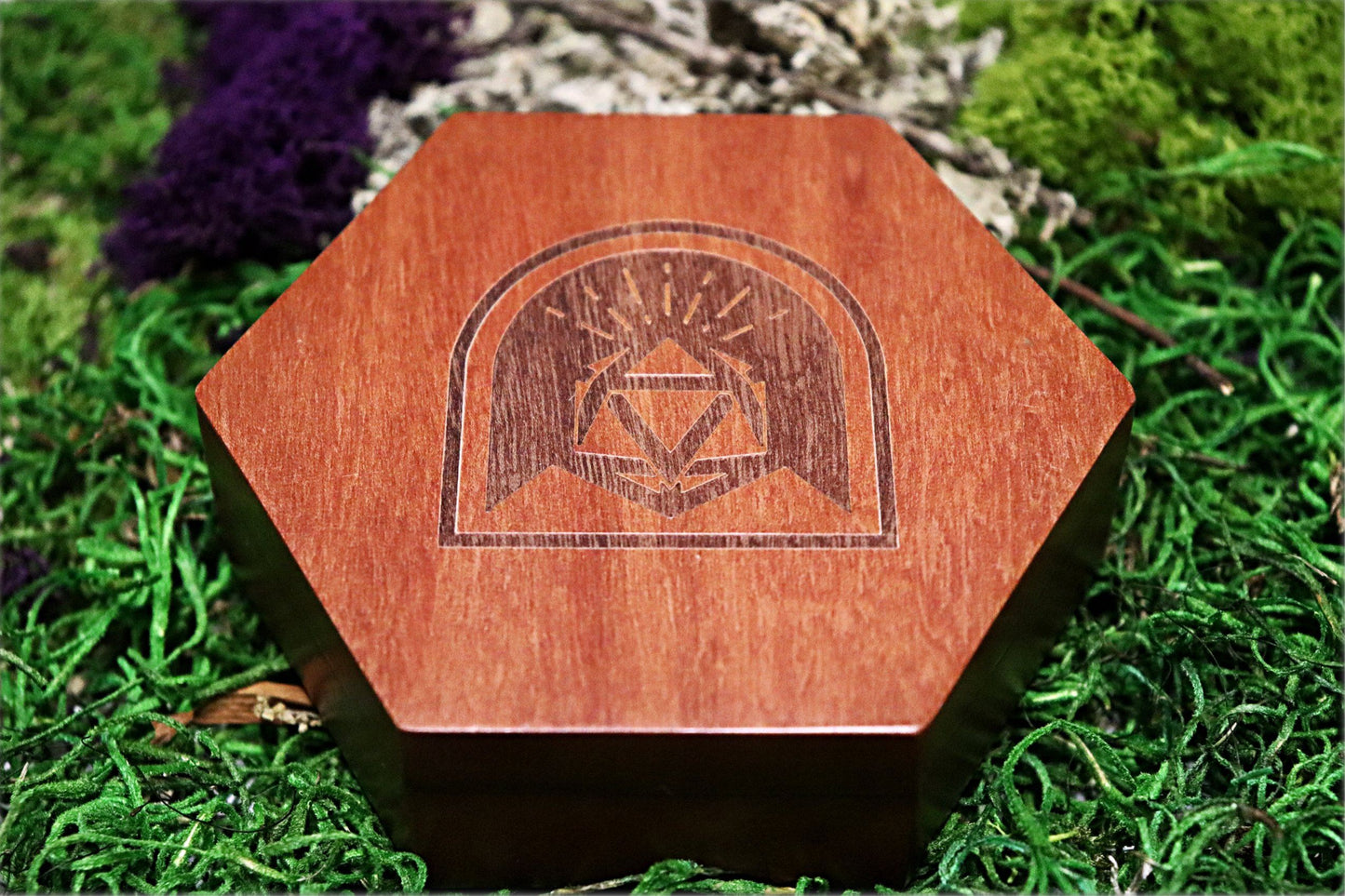 Hex Guardian Dice Box - Arcana Vault