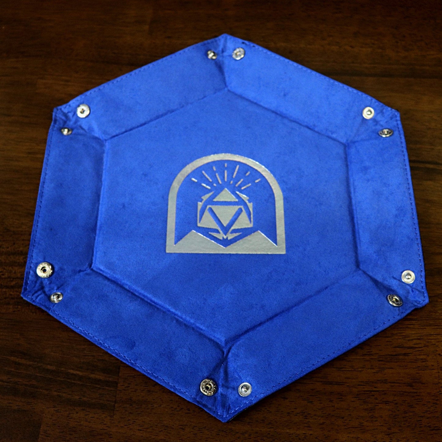 Hex Roller Dice Tray - Blue - Arcana Vault