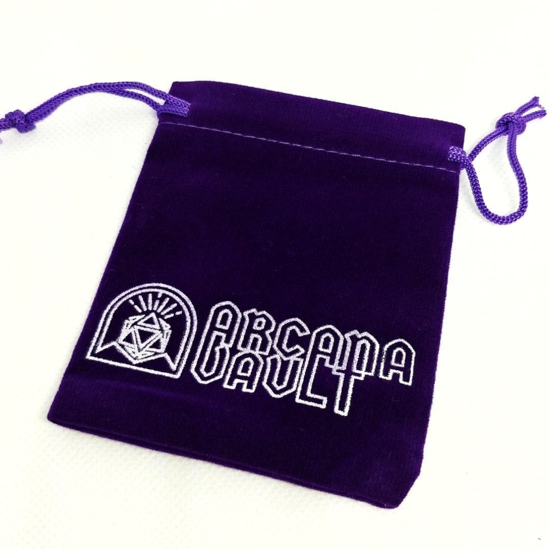 Suede Dice Bag - Arcana Vault