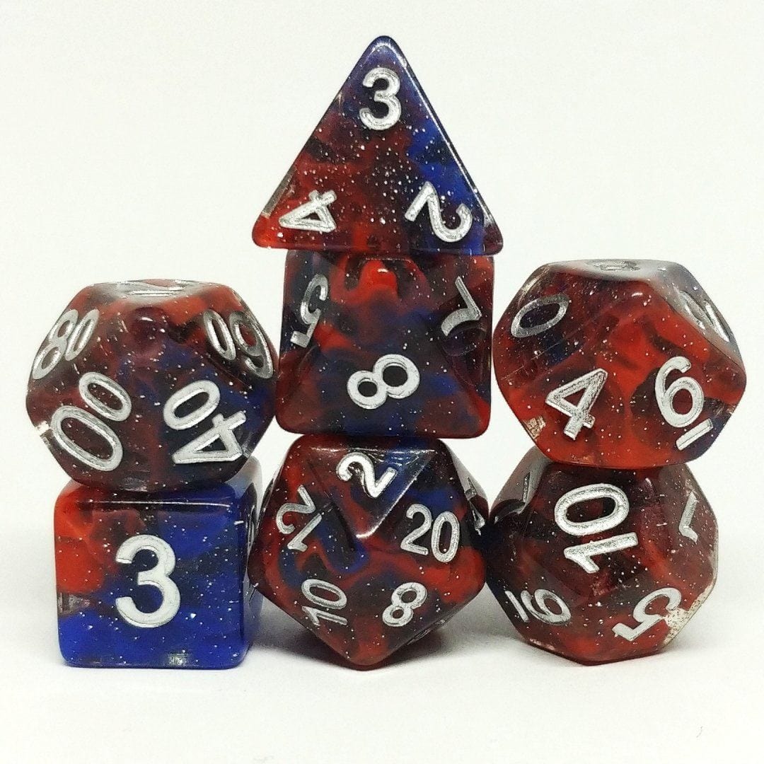 Supernova Polyhedral Dice Set - Arcana Vault