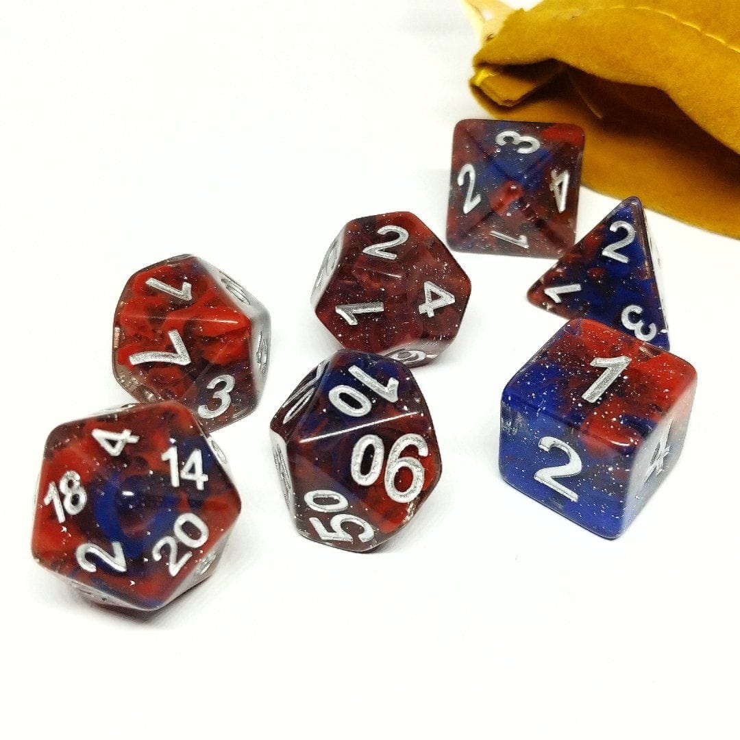 Supernova Polyhedral Dice Set - Arcana Vault