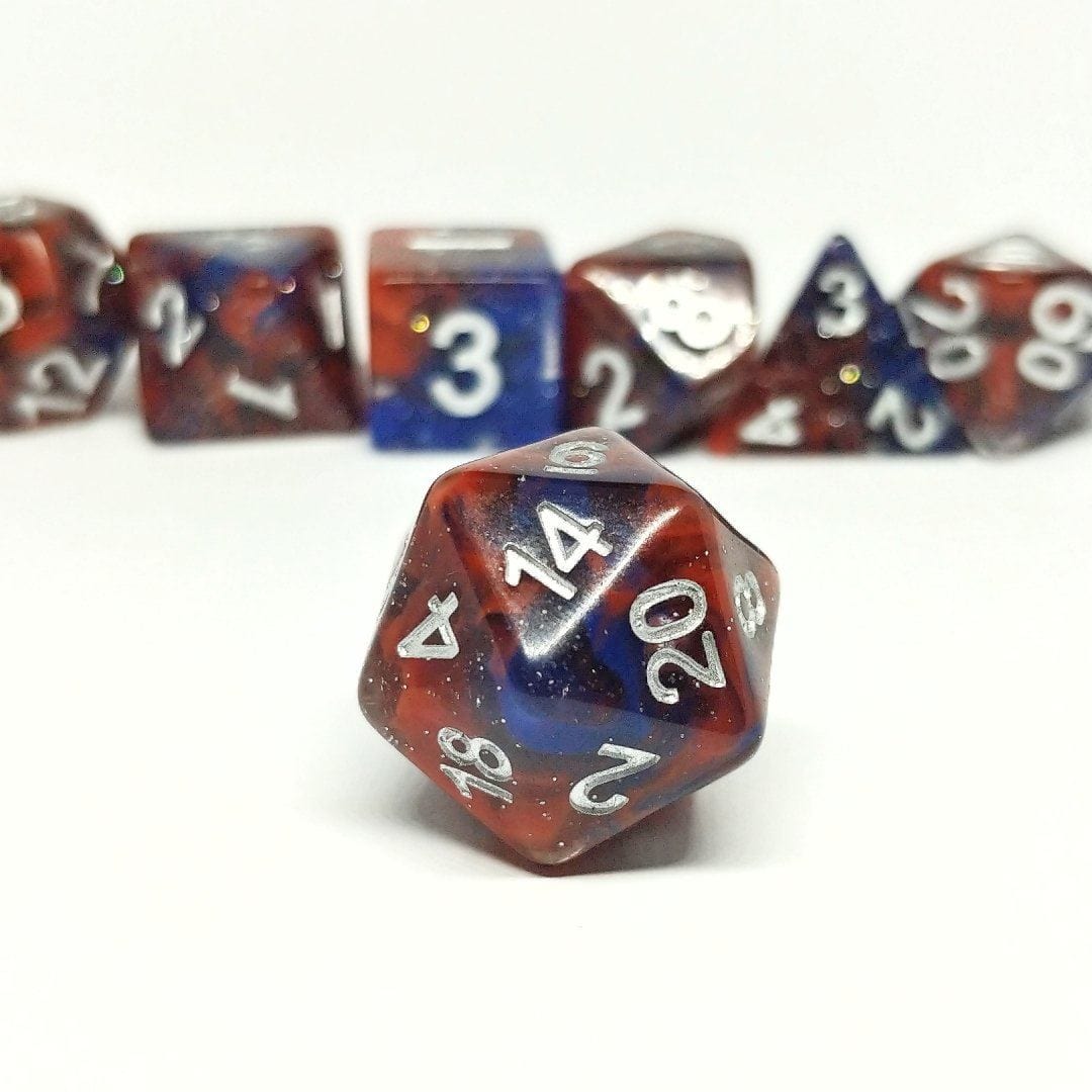 Supernova Polyhedral Dice Set - Arcana Vault