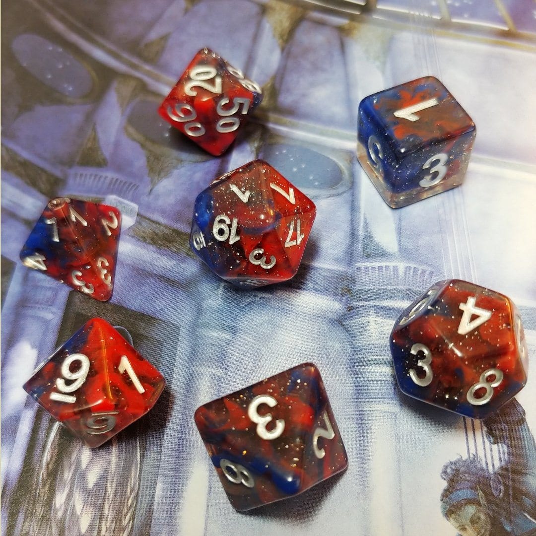 Supernova Polyhedral Dice Set - Arcana Vault