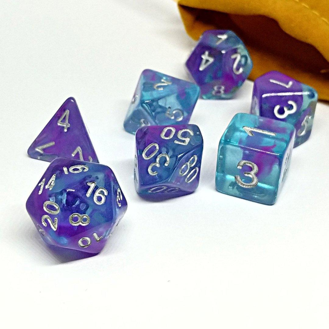 Tranquility Polyhedral Dice Set - Arcana Vault